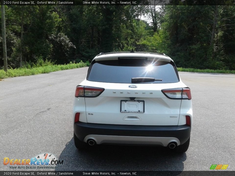 2020 Ford Escape SE Oxford White / Sandstone Photo #7