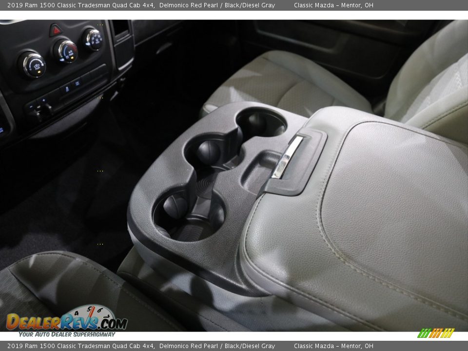 2019 Ram 1500 Classic Tradesman Quad Cab 4x4 Delmonico Red Pearl / Black/Diesel Gray Photo #12