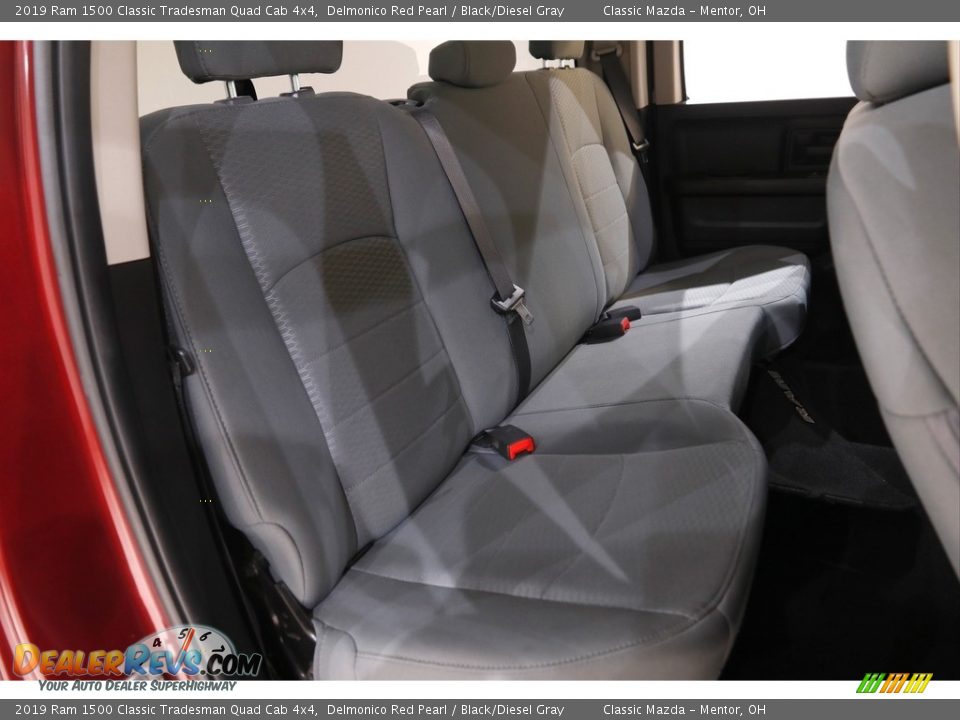 2019 Ram 1500 Classic Tradesman Quad Cab 4x4 Delmonico Red Pearl / Black/Diesel Gray Photo #14