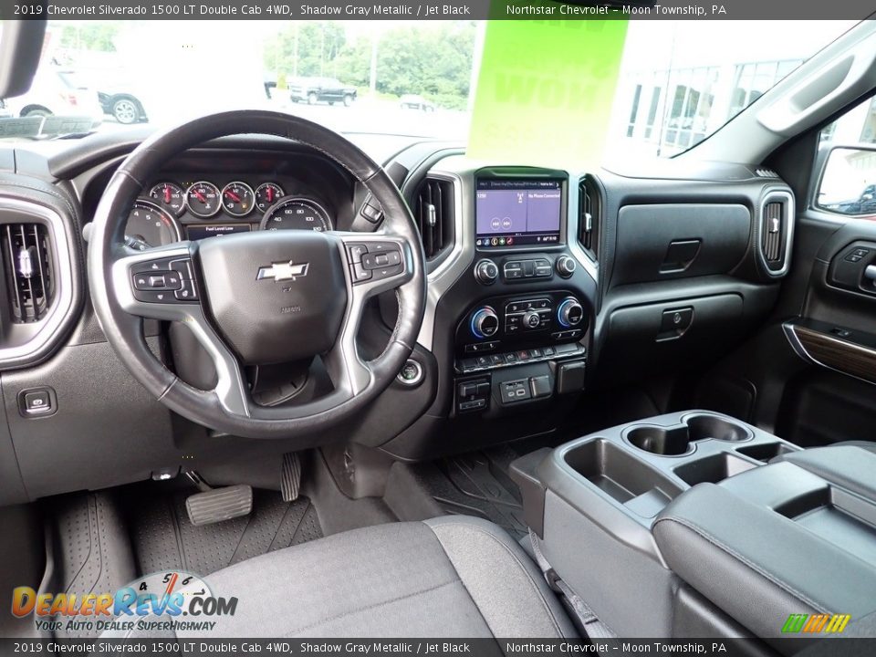 2019 Chevrolet Silverado 1500 LT Double Cab 4WD Shadow Gray Metallic / Jet Black Photo #22