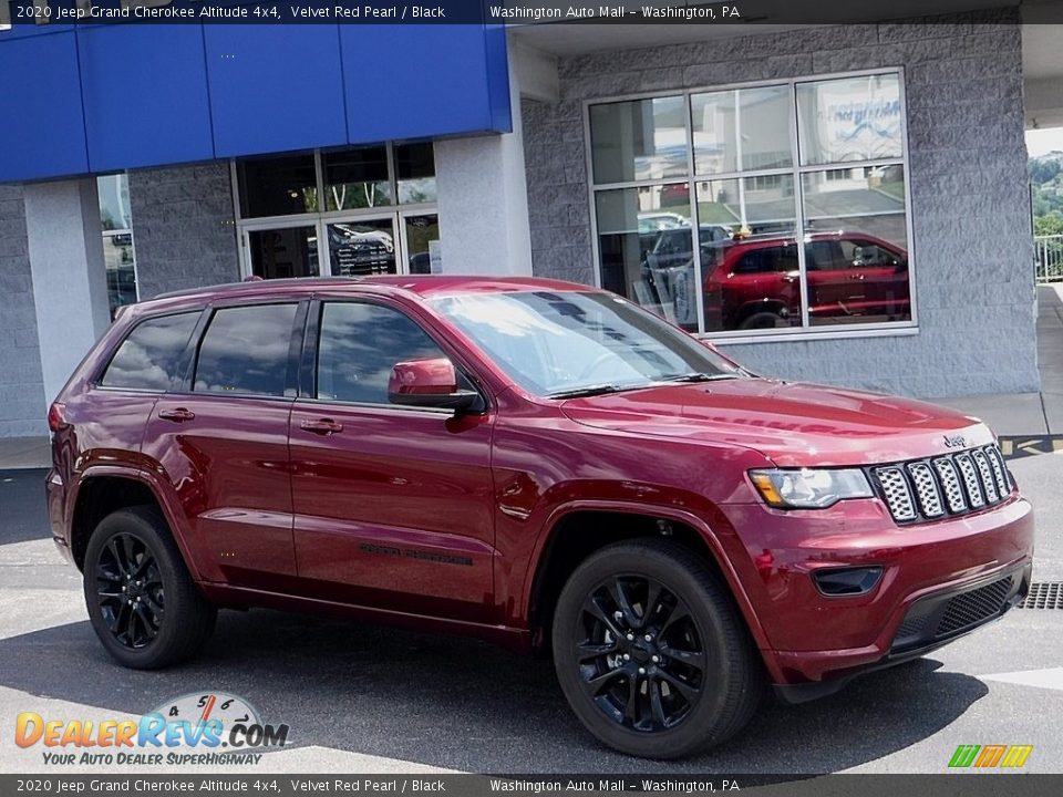 2020 Jeep Grand Cherokee Altitude 4x4 Velvet Red Pearl / Black Photo #1