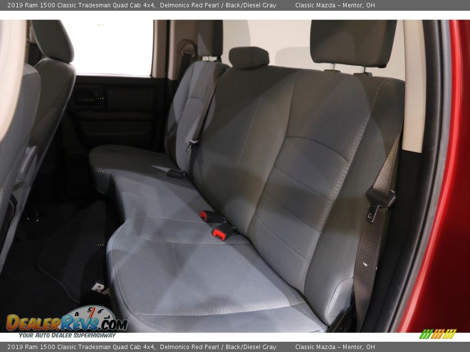 2019 Ram 1500 Classic Tradesman Quad Cab 4x4 Delmonico Red Pearl / Black/Diesel Gray Photo #15