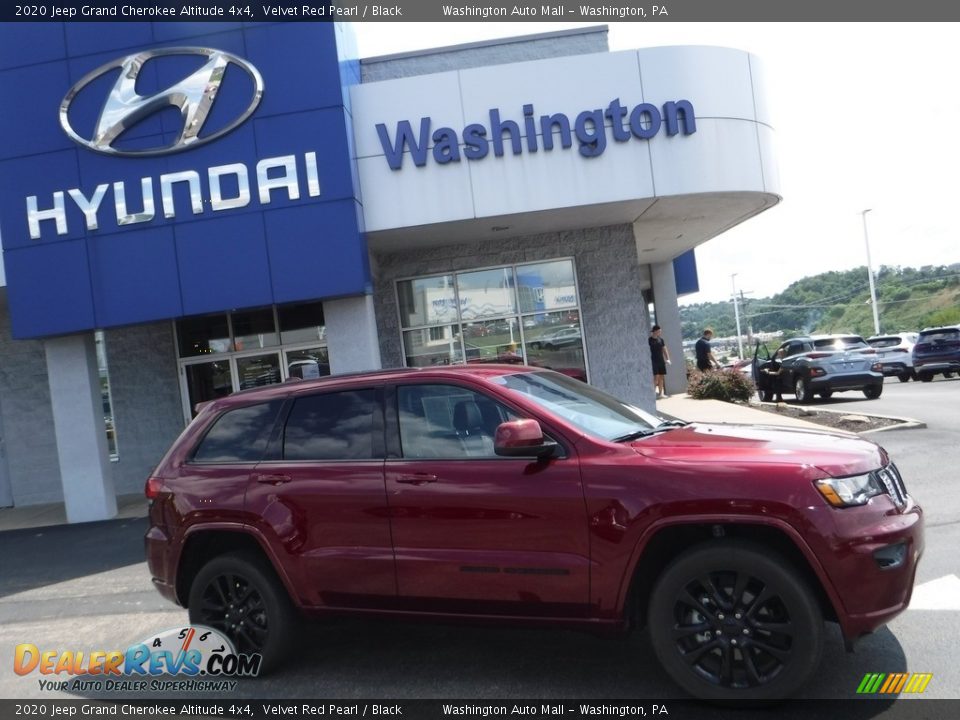 2020 Jeep Grand Cherokee Altitude 4x4 Velvet Red Pearl / Black Photo #2