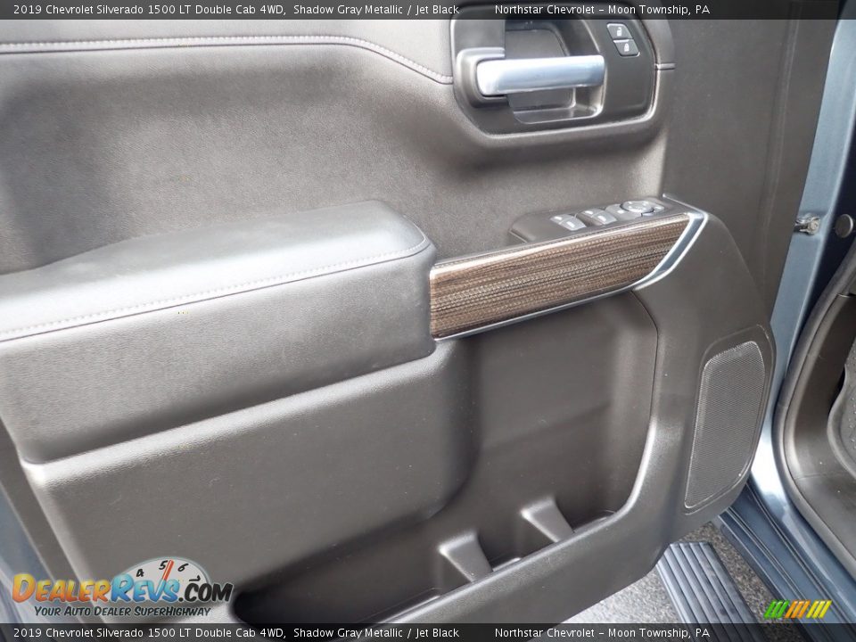 2019 Chevrolet Silverado 1500 LT Double Cab 4WD Shadow Gray Metallic / Jet Black Photo #24