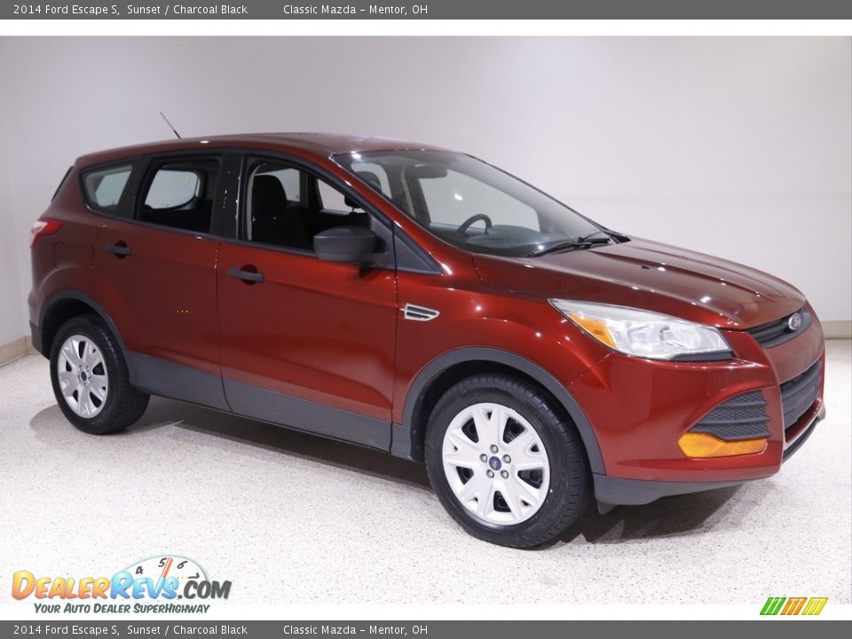 2014 Ford Escape S Sunset / Charcoal Black Photo #1