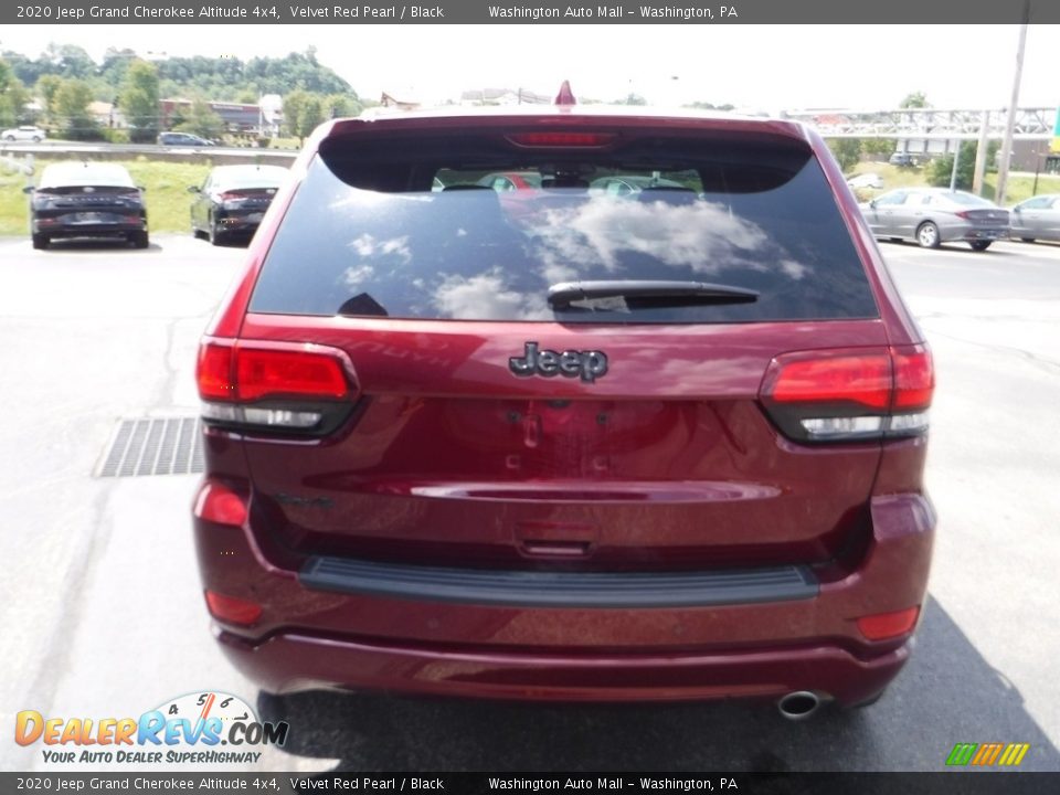 2020 Jeep Grand Cherokee Altitude 4x4 Velvet Red Pearl / Black Photo #8