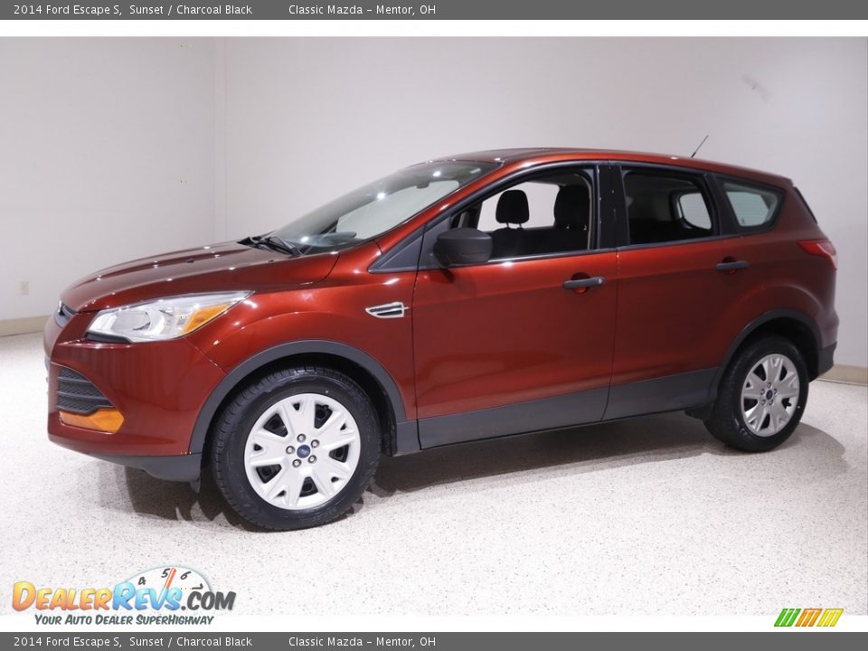 2014 Ford Escape S Sunset / Charcoal Black Photo #3