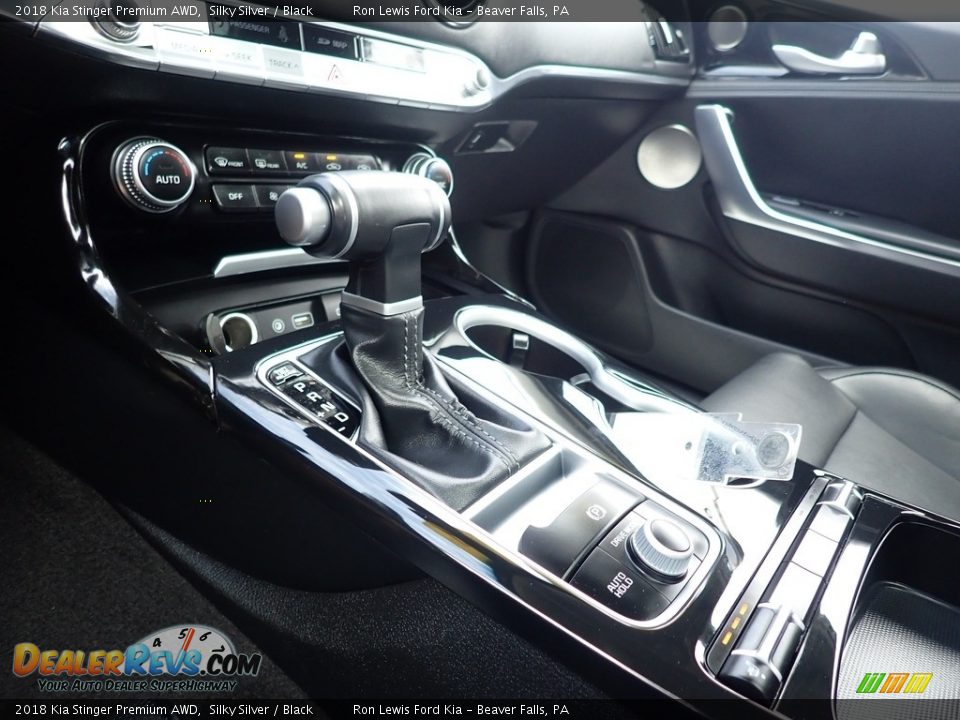 2018 Kia Stinger Premium AWD Silky Silver / Black Photo #18
