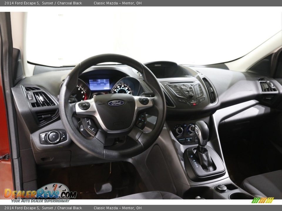 2014 Ford Escape S Sunset / Charcoal Black Photo #6