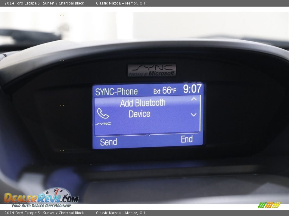 2014 Ford Escape S Sunset / Charcoal Black Photo #11