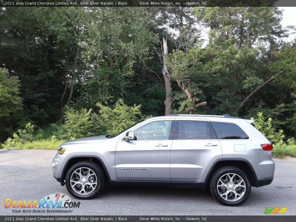 Billet Silver Metallic 2021 Jeep Grand Cherokee Limited 4x4 Photo #1