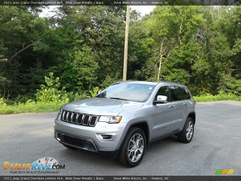 2021 Jeep Grand Cherokee Limited 4x4 Billet Silver Metallic / Black Photo #2