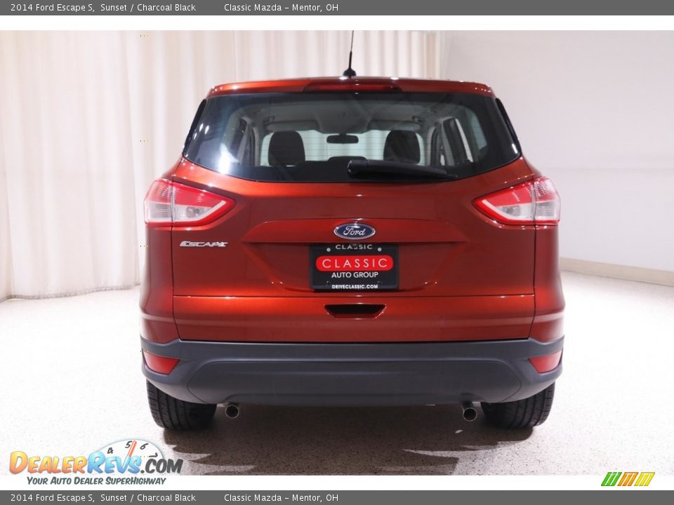 2014 Ford Escape S Sunset / Charcoal Black Photo #16