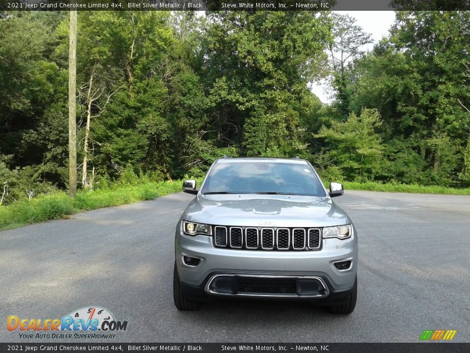 2021 Jeep Grand Cherokee Limited 4x4 Billet Silver Metallic / Black Photo #3