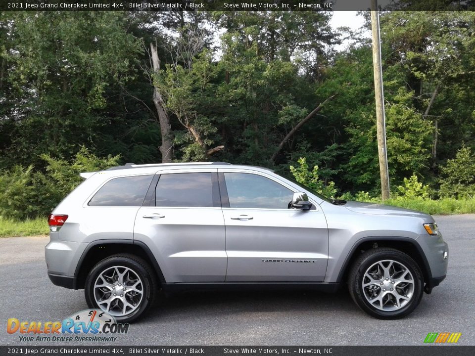 Billet Silver Metallic 2021 Jeep Grand Cherokee Limited 4x4 Photo #5