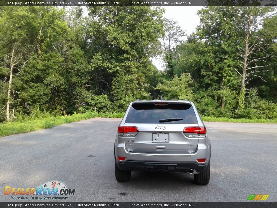 2021 Jeep Grand Cherokee Limited 4x4 Billet Silver Metallic / Black Photo #7