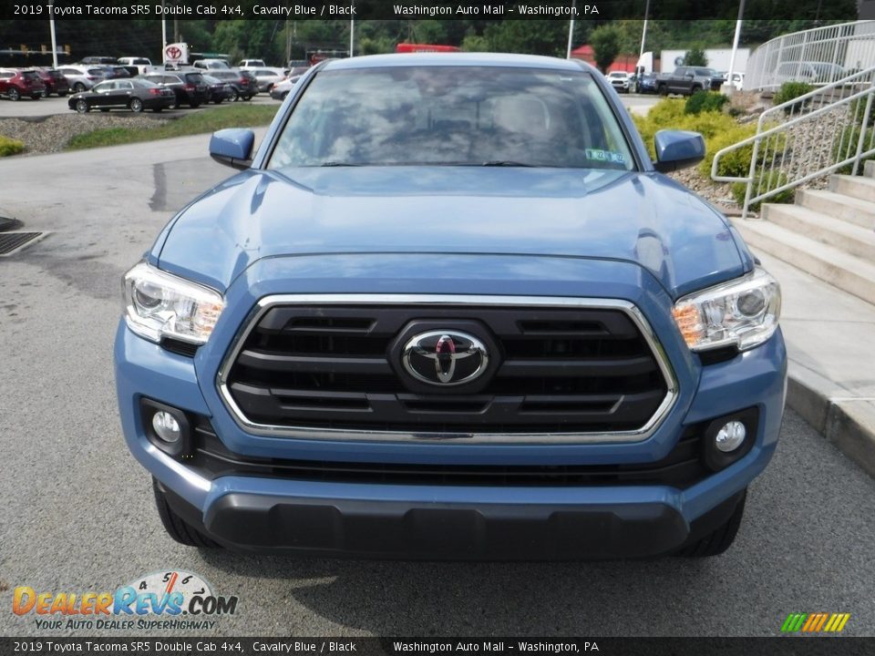 2019 Toyota Tacoma SR5 Double Cab 4x4 Cavalry Blue / Black Photo #12