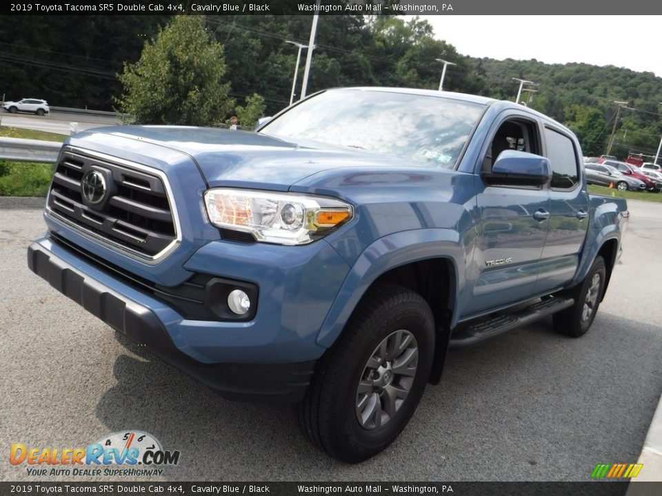 2019 Toyota Tacoma SR5 Double Cab 4x4 Cavalry Blue / Black Photo #13