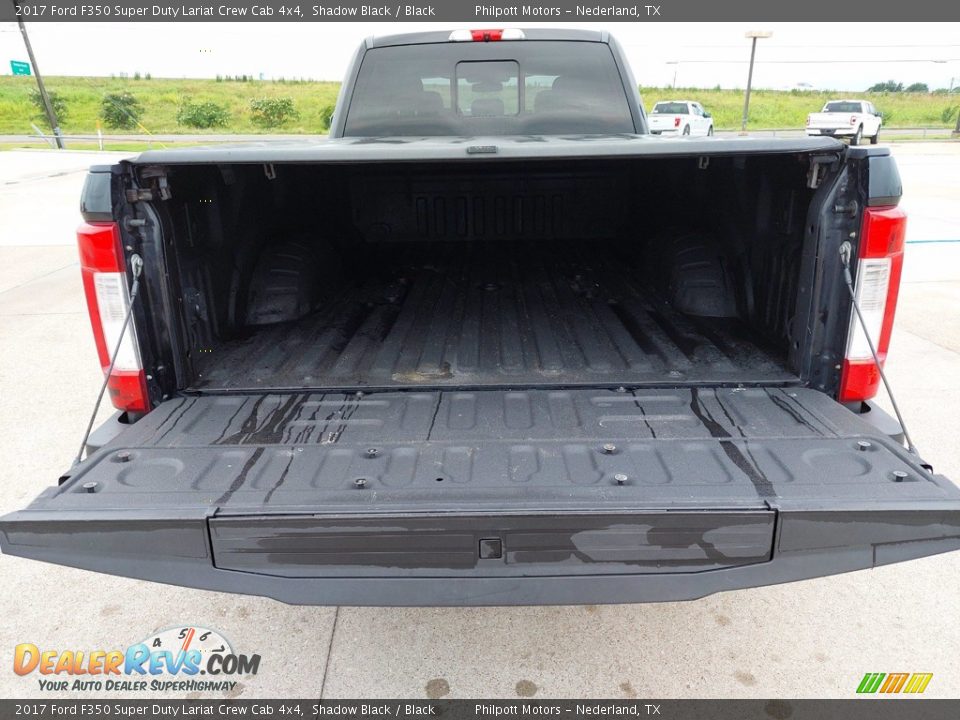 2017 Ford F350 Super Duty Lariat Crew Cab 4x4 Shadow Black / Black Photo #26