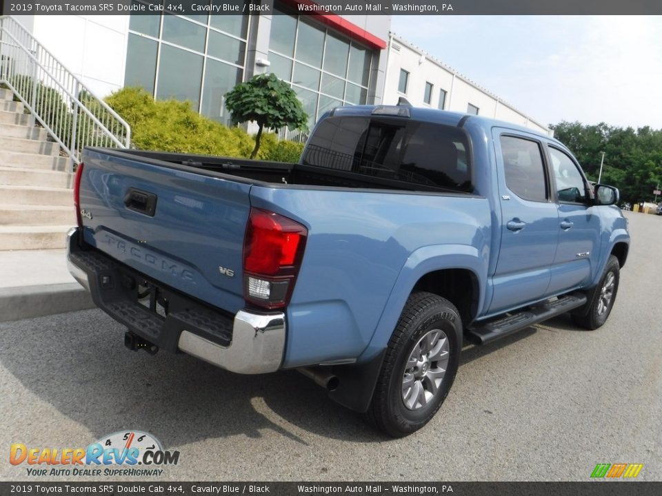 2019 Toyota Tacoma SR5 Double Cab 4x4 Cavalry Blue / Black Photo #17