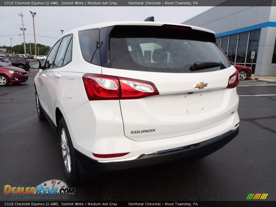 2018 Chevrolet Equinox LS AWD Summit White / Medium Ash Gray Photo #5