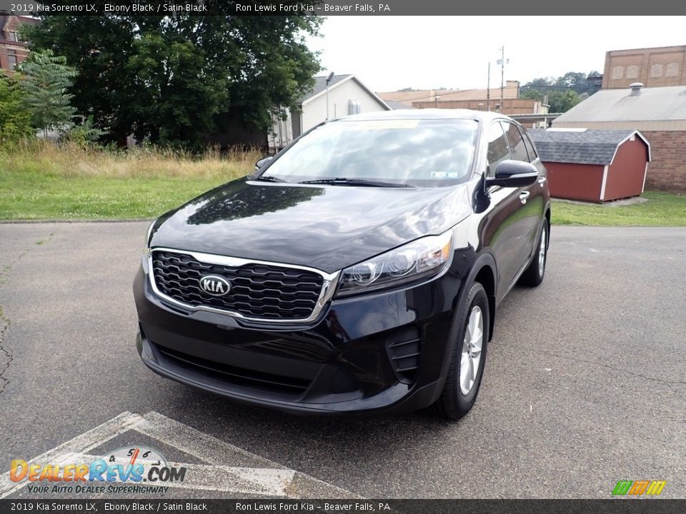 2019 Kia Sorento LX Ebony Black / Satin Black Photo #8