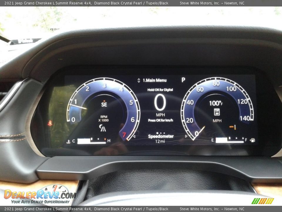 2021 Jeep Grand Cherokee L Summit Reserve 4x4 Gauges Photo #20