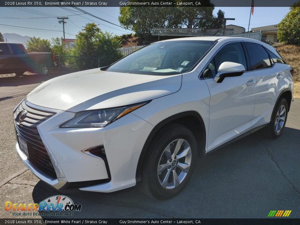 Eminent White Pearl 2018 Lexus RX 350 Photo #3