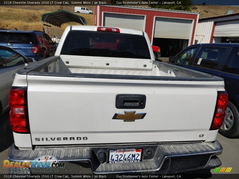 2018 Chevrolet Silverado 1500 LT Crew Cab Summit White / Jet Black Photo #5