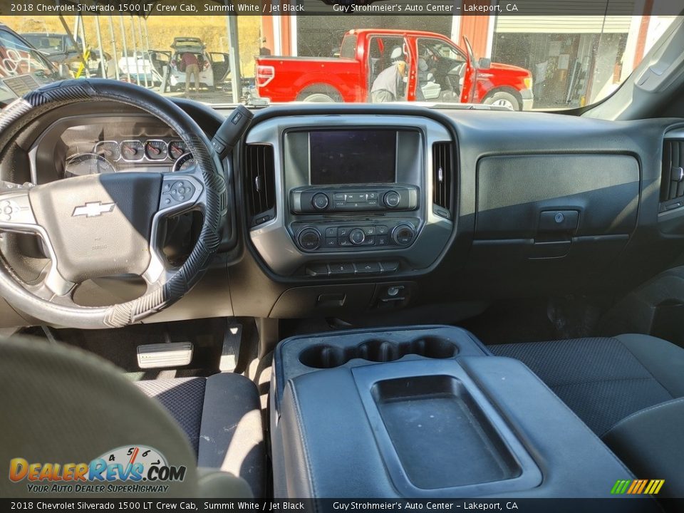 2018 Chevrolet Silverado 1500 LT Crew Cab Summit White / Jet Black Photo #8