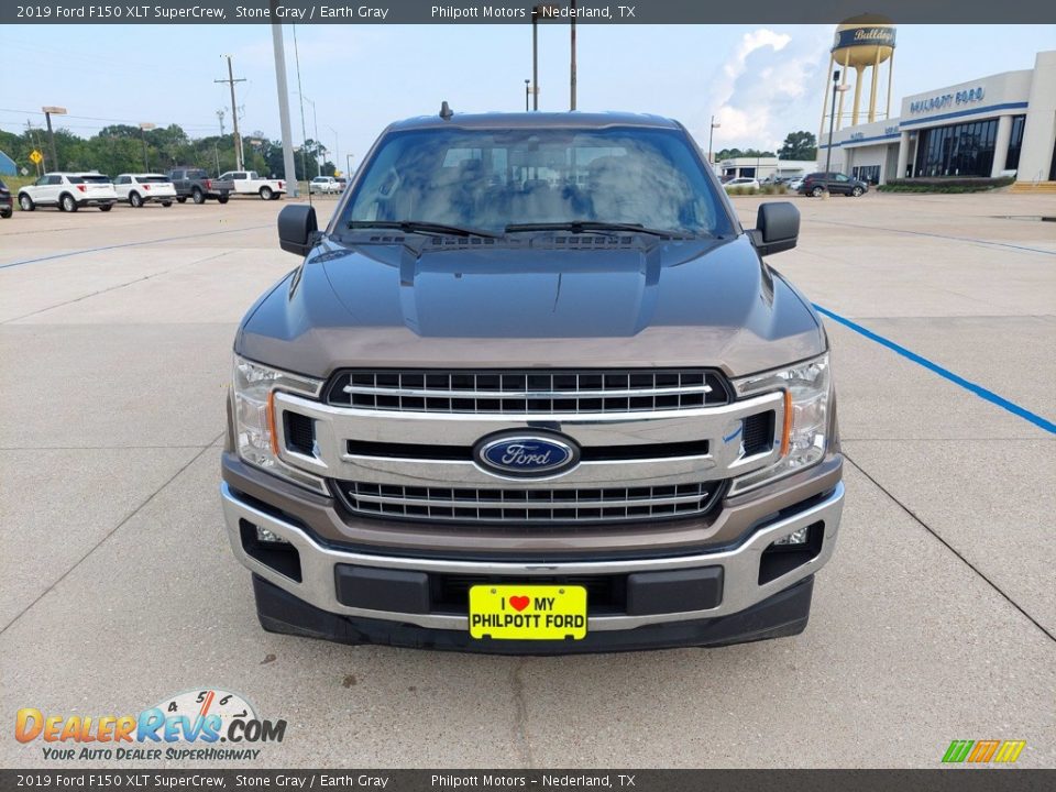 2019 Ford F150 XLT SuperCrew Stone Gray / Earth Gray Photo #2