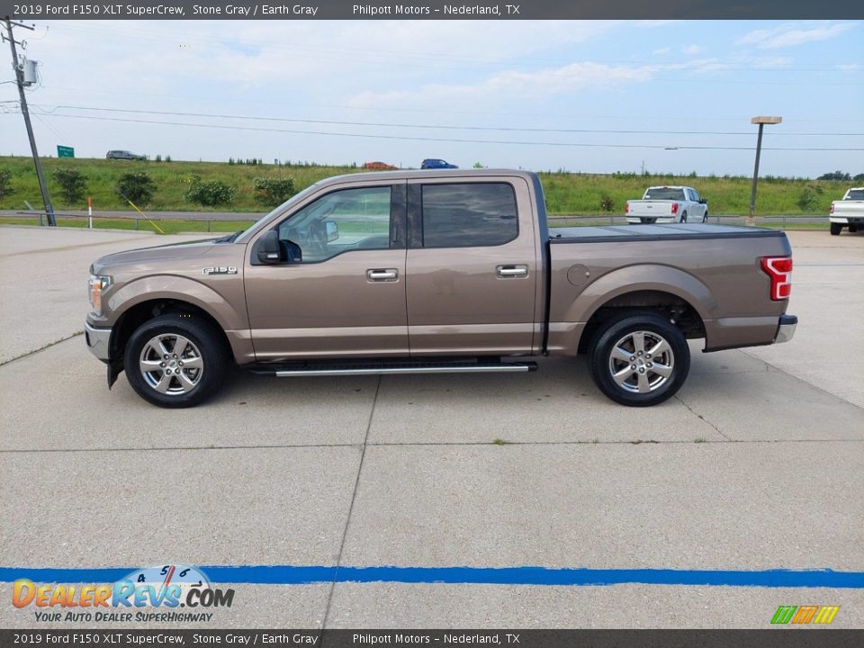 2019 Ford F150 XLT SuperCrew Stone Gray / Earth Gray Photo #4