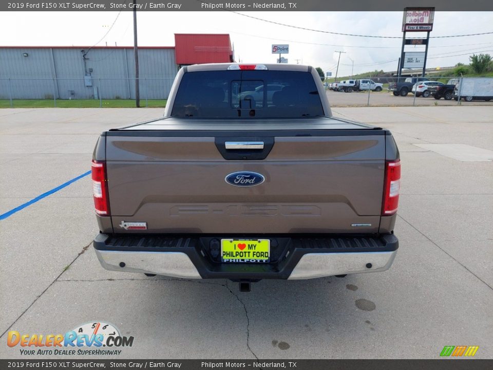 2019 Ford F150 XLT SuperCrew Stone Gray / Earth Gray Photo #6