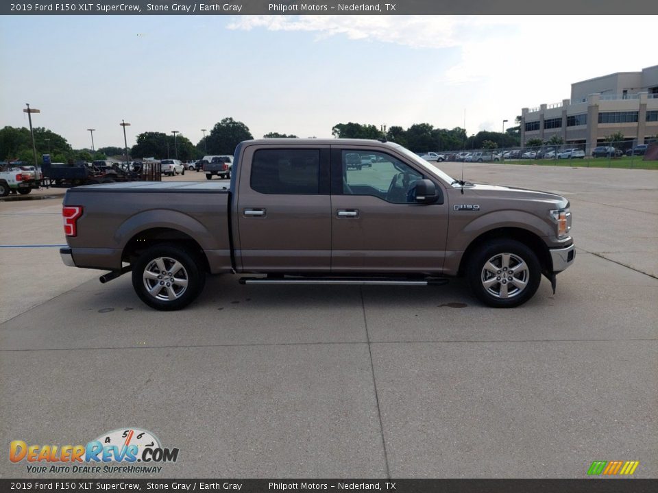 2019 Ford F150 XLT SuperCrew Stone Gray / Earth Gray Photo #8