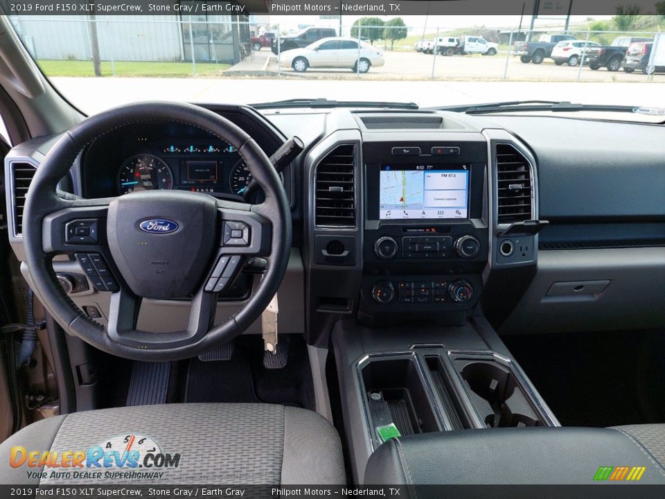 2019 Ford F150 XLT SuperCrew Stone Gray / Earth Gray Photo #11