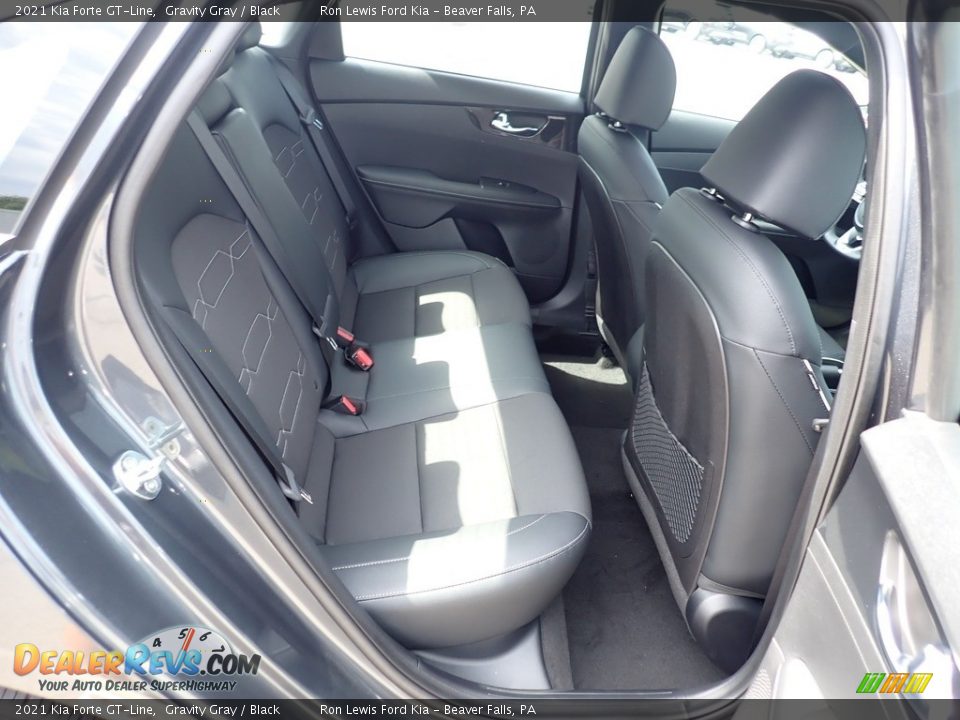 2021 Kia Forte GT-Line Gravity Gray / Black Photo #10