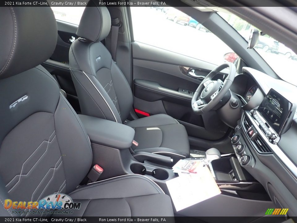 Front Seat of 2021 Kia Forte GT-Line Photo #11