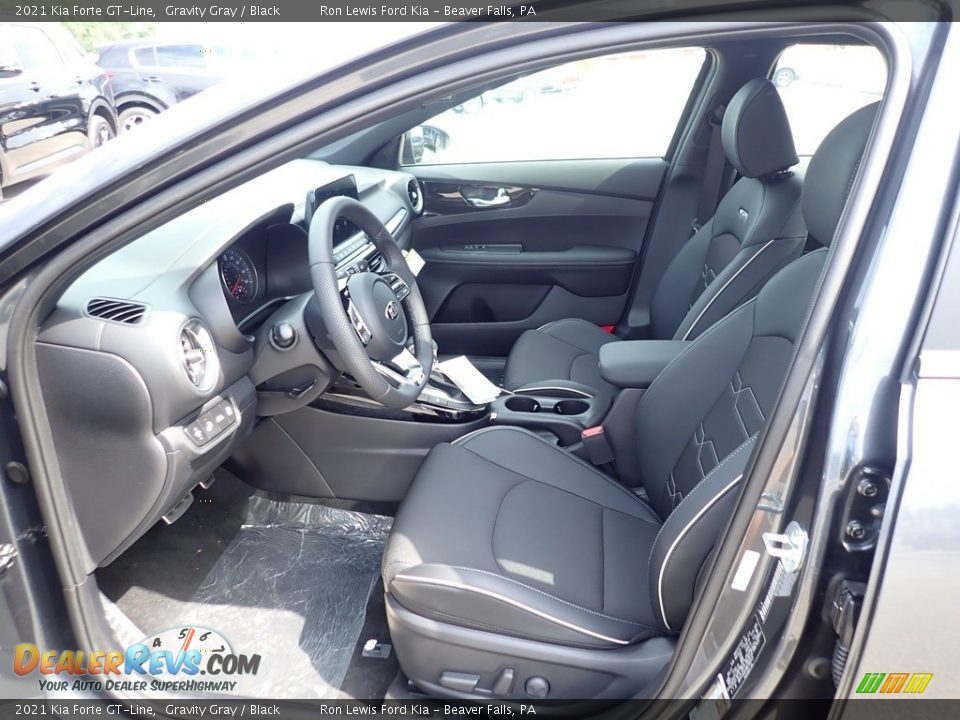 Front Seat of 2021 Kia Forte GT-Line Photo #14