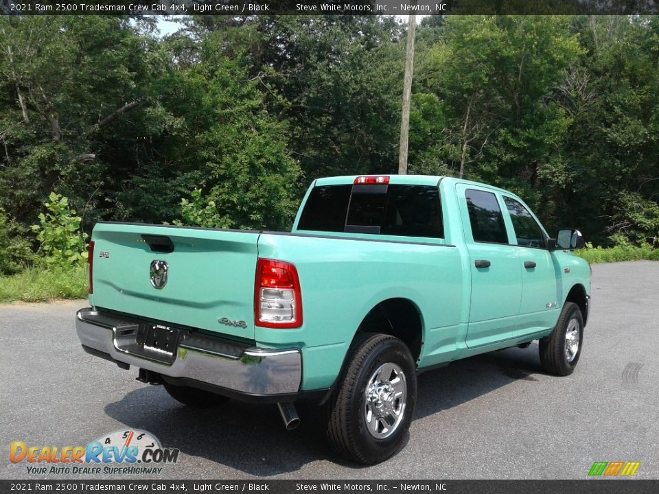 2021 Ram 2500 Tradesman Crew Cab 4x4 Light Green / Black Photo #6