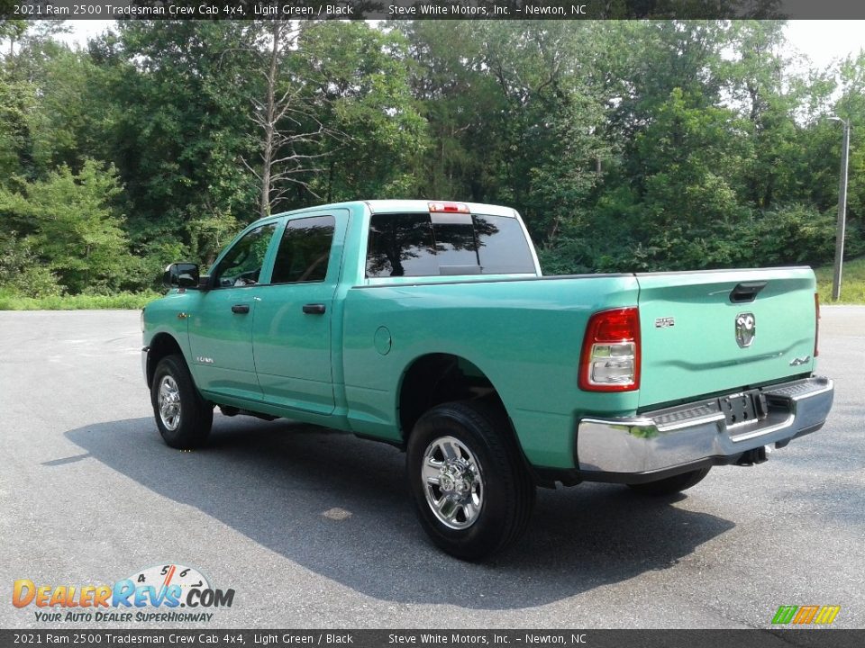 2021 Ram 2500 Tradesman Crew Cab 4x4 Light Green / Black Photo #9