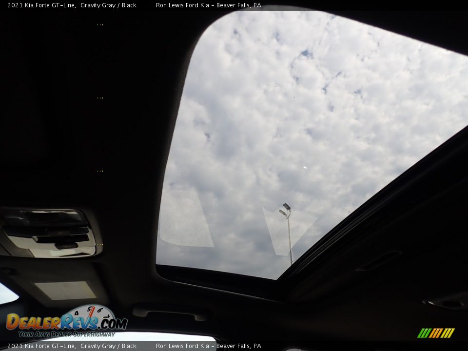 2021 Kia Forte GT-Line Gravity Gray / Black Photo #22