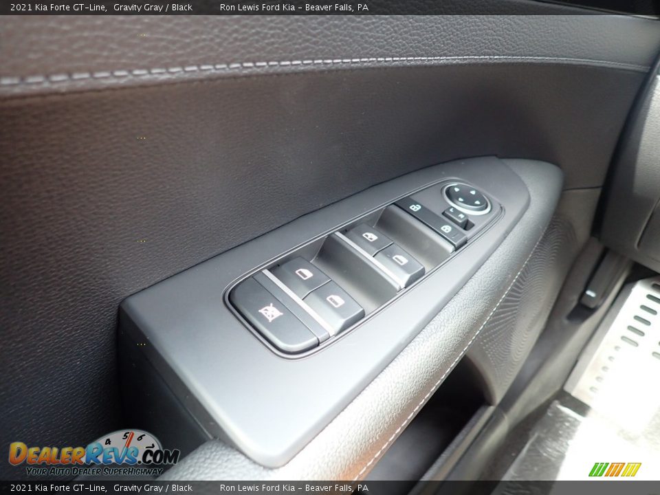 2021 Kia Forte GT-Line Gravity Gray / Black Photo #23
