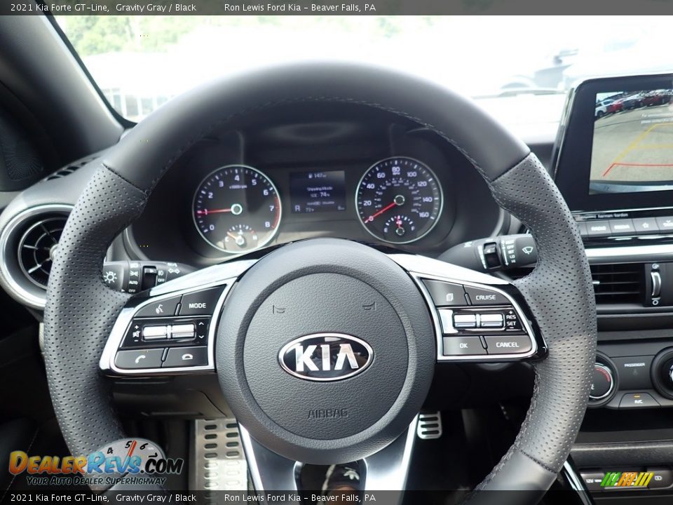 2021 Kia Forte GT-Line Steering Wheel Photo #24