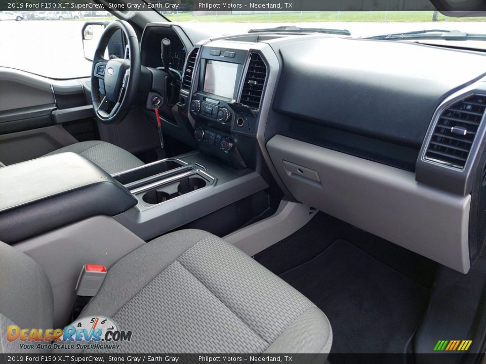 2019 Ford F150 XLT SuperCrew Stone Gray / Earth Gray Photo #30