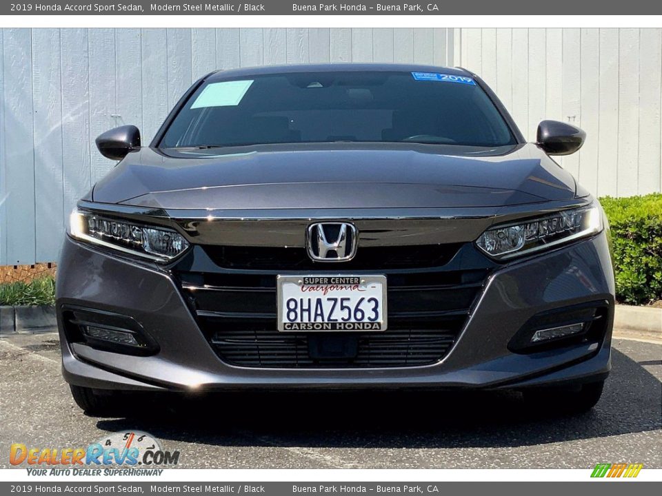 2019 Honda Accord Sport Sedan Modern Steel Metallic / Black Photo #4