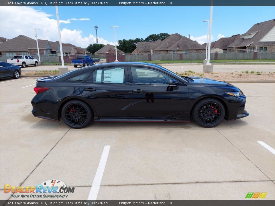 Midnight Black Metallic 2021 Toyota Avalon TRD Photo #7