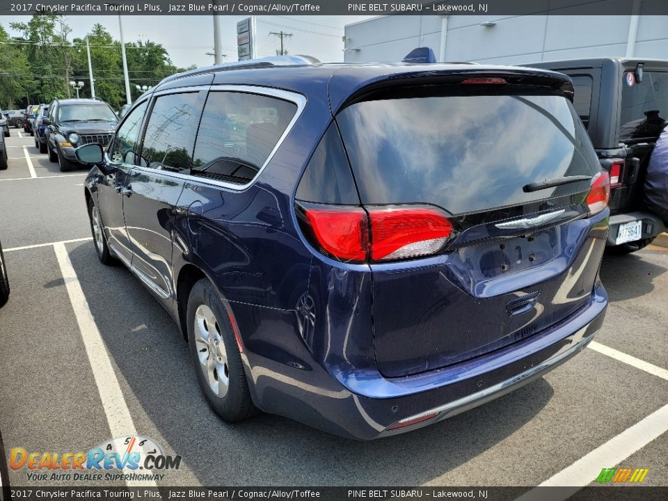 2017 Chrysler Pacifica Touring L Plus Jazz Blue Pearl / Cognac/Alloy/Toffee Photo #5