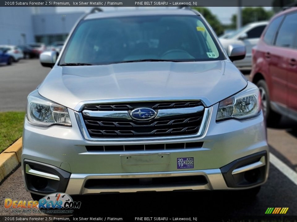 2018 Subaru Forester 2.5i Premium Ice Silver Metallic / Platinum Photo #2