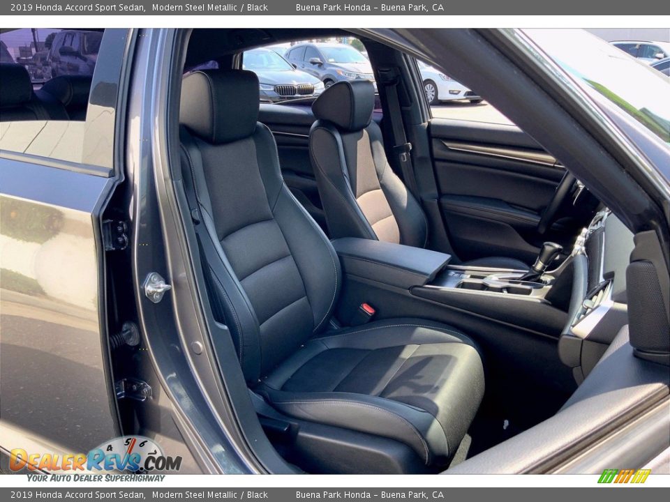 2019 Honda Accord Sport Sedan Modern Steel Metallic / Black Photo #8
