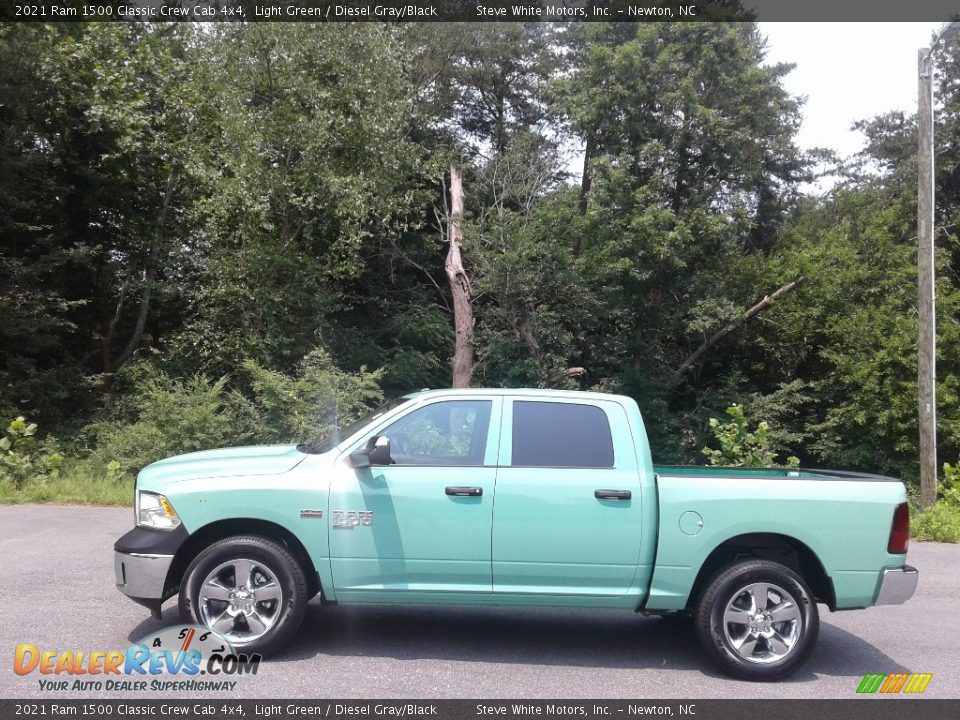 Light Green 2021 Ram 1500 Classic Crew Cab 4x4 Photo #1